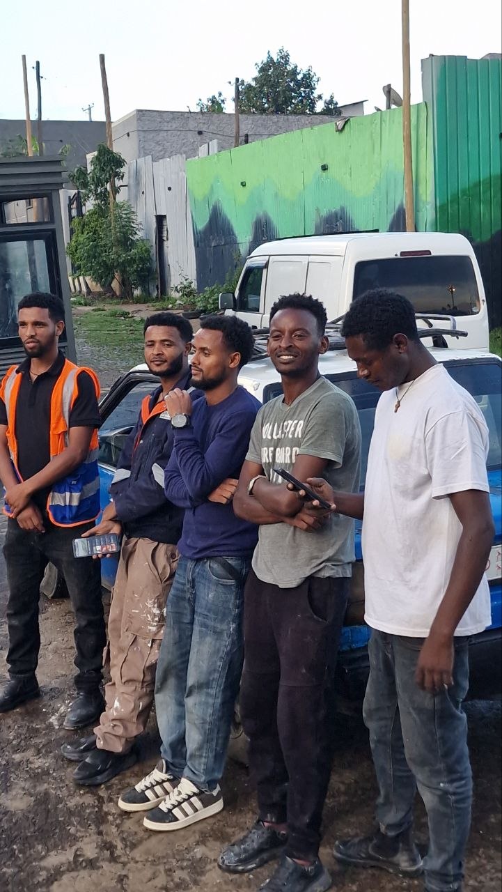KMG maintenance team on site