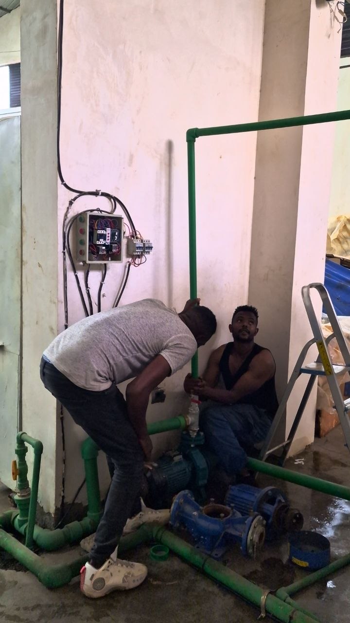 Plumbing pump maintenance